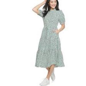 Popsugar floral dress